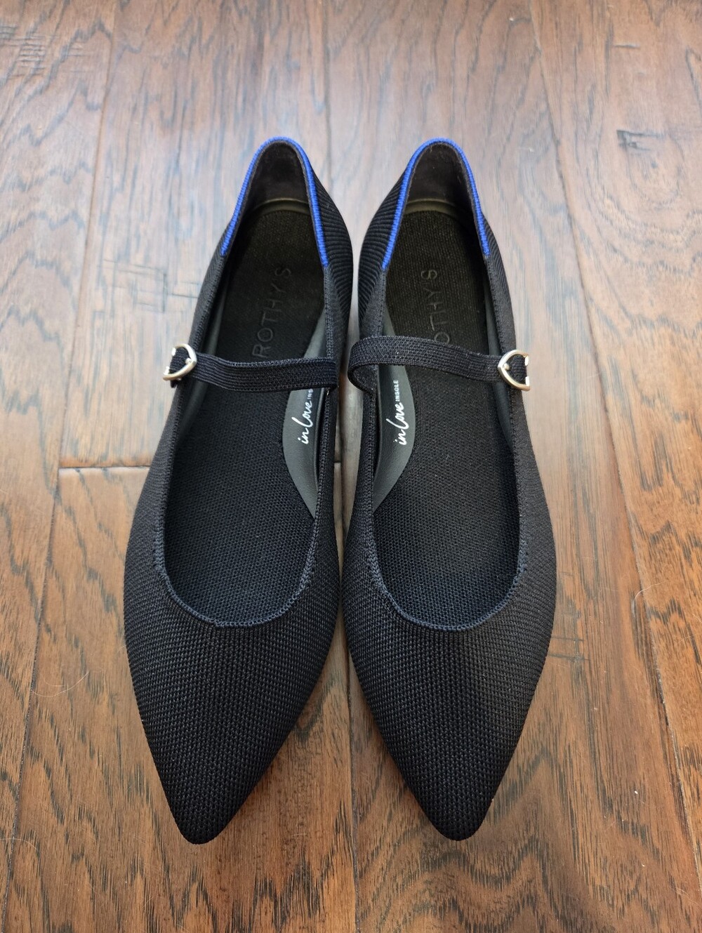 Rothy's The Point Mary Jane II - Black Size 8